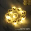 Lámpara LED electrónica pequeña de fábrica, cuentas de lámpara de botón hechas a mano con interruptor, modelo de luz de color redondo pequeño parpadeante