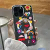 Funda de Teléfono Popular Creativa de Graffiti para iPhone Air Transparente Personalizada Cubierta Protectora Apple 17/18 Pro Funda Magnética