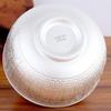 Cuenco de plata esterlina 999 Baifu, cuenco de plata para el hogar, vajilla de regalo, cuenco de plata aislado de doble capa, vajilla de plata para el hogar para adultos y niños