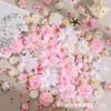 Set de Cabezas de Flores de Simulación para Bricolaje, Pasador Hecho a Mano, Material de Flor para Peinado, Flor Artificial, Adorno de Cabeza Hanfu, Corona de Flores, Accesorios para Abanico, Decoración de Boda