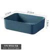 Caja de Almacenamiento Z3050 Caja de Almacenamiento de Escritorio con Tapa para Artículos Varios, Bocadillos, Cosméticos, Cesta de Almacenamiento, Caja Organizadora de Ropa y Juguetes