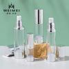 Botella de Vacío de Aluminio Anodizado de 15 ml Botella Dispensadora de Loción al Vacío de 100 ml 120 ml Botella de Spray al Vacío Empaque de Producto para el Cuidado de la Piel