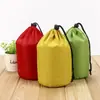Bolsa de Embalaje Impermeable de Nylon, Bolsa con Cordón de Poliéster, Bolsa Portátil y Práctica para Guardar Ropa, la Fábrica Puede Agregar un Logotipo