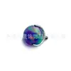 Brincos de Nariz com Haste de Titânio F136 Opala Gelatinosa Aurora Bola Piercing Corporal de Liga de Titânio G23 Haste de Osso da Orelha