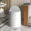 Cesta de Papel de Venta Directa con Doble Juego de Cubos de Basura Domésticos de Gran Capacidad, Nuevo Estilo Diseño Retro Madera para Cocina y Sala de Estar