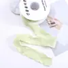Borde de oreja de cola de pez hilo pequeño fresco cinta plisada cinta de hilo de borde ondulado flor de cinta material de embalaje cinta para ramo