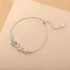 Pulseira Damila S925 Prata Esterlina Borboleta Micro-incrustada Zircônia Estilo Mori Feminino Fresco Leve Luxo Pulseira Versátil High-end