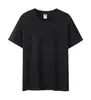 Camisa de Algodón Puro de Verano con Cuello Redondo y Manga Corta, Transpirable y Cómoda, Ropa para Trabajo en Grupo con Logo Imprimible, Camisa Cultural para Team Building de Empresa