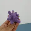 Exquisito Llavero Tejido a Mano, Colgante Pequeño de Ganchillo Hecho con Hilo, Adorno Pequeño Original Hecho a Mano