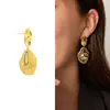 Pendientes Colgantes Exagerados de Forma de Lágrima Geométricos de Alta Resistencia Estilo Tendencia Personalizado Venta Caliente Transfronteriza Europea y Americana para Mujeres