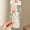 Pegatinas Dulces de Flequillo para Niños, Pegatinas Mágicas Lindas de Dibujos Animados para Recoger el Cabello Suelto, Accesorio para el Cabello Suave y No Dañino