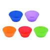 Forma de Silicone para Bolo em Estoque, Forminhas Pequenas para Muffin 7cm, Forminhas para Bolo Resistentes a Altas Temperaturas, Forminhas para Muffin, Formas para Pudim