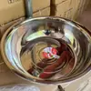 Lavabo de Borde Alto de Alta Reflectividad, Engrosado Premium de 1.5 mm, No Magnético, Lavabo de Acero Inoxidable Extra Grueso de 2 mm, Lavabo Grande para Lavar Platos, Cubo Lavabo