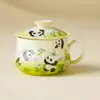 Taza de té Zhi Xiong Xi Hui, un juego de té kung fu de alta gama para uso personal, taza de té de oficina con separación de té y agua