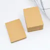 Cartão Decorativo Vintage de Papel Kraft para Colar, Cartão Decorativo para Colar e Brinco, Cartão de Exibição para Pulseira de Joia, Embalagem para Joias