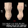 Patas de Muebles de Madera Maciza Patas de Gabinete Estilo Europeo Patas de Flor de Rosa Patas de Mesa Talladas en Madera Patas de Mueble de TV Patas de Gabinete de Baño Talladas Patas de Madera