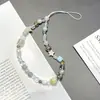 Capa de Celular Estilo Fada Estrela Corrente para Pendurar Universal Cordão DIY Pingente de Miçangas Cordão Artesanal Pingente de Câmera CCD