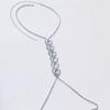 AliExpress sexy lujo cadena de sujetador de cristal joyería de fiesta europea y americana cadena corporal de bikini accesorios para mujer al por mayor
