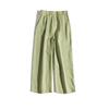 Ropa de Trabajo Estilo Japonés Simple Suministrada por el Cliente Lino Puro Semi-Elástico Cintura Alta Estilo Bosque Literario Cómodo Holgado Casual Pantalones de Lino Pierna Ancha