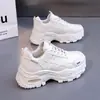 Sapatos femininos retrô, dad shoes, coleção de outono 2026, aumentam a altura, respiráveis, tênis casuais, atacado e dropshipping, AK605