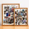 Photo Frame casal impressão de fotos diy quebra-cabeça personalizado feito à mão álbum comemorativo Polaroid aniversário presente Dia dos Namorados