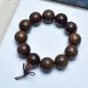Pulseras Populares de Madera, Madera de Ágar, Palo de Rosa Amarillo Marino, Bambú de Seda Dorada, Palo de Rosa, Cuentas de Oración, Transmisión en Vivo, Cuentas Budistas, Venta al por Mayor para Fabricantes de Juguetes
