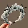 Diadema de lunares estilo coreano 2026, Inductora de dopamina, Preciosa diadema para uso diario, Accesorio para el cabello femenino de verano