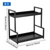 Rack de armazenamento de mesa multifuncional Estante de mesa Dormitório estudantil Estante de escritório Cosméticos Rack de armazenamento multicamadas