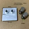 Bloco de Resfriamento a Água para Laptop Micro Alumínio Placa Fria Dissipador de Calor de Chip Pequena Fina Placa Fria Substitui Tubo de Cobre