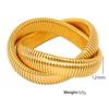 Moda estilo europeo y americano moda pulsera de superficie ancha de acero de titanio personalidad moda pulsera a juego de colores hueso de serpiente elástico Nuevo