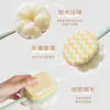 Cepillo de Baño de Doble Cara con Mango Largo y Cerdas Suaves, Exfoliante de Espalda Dos en Uno, Cepillo de Baño Multifuncional, Bola de Baño