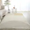 Tapete estilo nórdico em imitação de caxemira, amigável à pele, para sofás de sala de estar, tapete de piso de cobertura total, tapete de cabeceira de quarto, resistente a manchas e antiderrapante, adequado para vendas transfronteiriças
