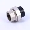 Unión de Hierro Maleable con Roscas Macho y Hembra, Accesorios para Tubería de PE, Unión para Tubería de Agua PPR Termofusionable con Rosca Macho, Unión Multiespecificación
