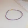 Collar de Cuentas Colorido de Gama Alta para Mujer, Lujo Ligero, Sencillo, Pequeño, Numerosos Perlas de Agua Dulce Pamine Cadena para Clavícula Wholesale
