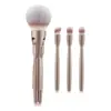 Venta directa de fábrica 4 en 1 pincel de maquillaje magnético, pincel de polvos portátil, pincel para sombras de ojos, herramienta de belleza de cerdas suaves, producto popular de exportación