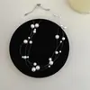 Collar Gargantilla Minimalista de Hilo de Pescar Perlado Estrellado Multicapa para Mujer Estilo Cool de Instagram Cadena Versátil para Clavícula