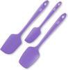 Espátula de silicona, herramienta para hornear, espátula para pasteles, espátula de silicona de grado alimenticio para crema de repostería de cocina.