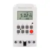 Interruptor Timer KG316S-II Controlador Tomada Padrão Europeu Proteção Contra Sobrecarga Ajuste Multi-velocidade Tomada de Carregamento para Eletrodomésticos