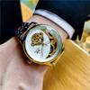 Reloj mecánico automático para hombre SEWOR reloj para hombre hueco Tourbillon luminoso resistente al agua business retro reloj para hombre