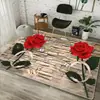 Nueva alfombra de suelo de terciopelo de cristal con diseño floral chino, resistente a la suciedad, resistente al desgaste, fácil de mantener, adecuada para la sala de estar y el área de la mesa de centro, directo del fabricante