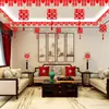 Set de Decoración para Habitación de Boda al por Mayor para Hombres y Mujeres, Decoración de Sala de Estar para Boda, Arte Latte con Palabra Feliz de Boda, Suministros para Boda de Casa Nueva