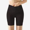Shorts de Seguridad de Encaje de Cintura Alta para Control de Abdomen para Mujer, Anti-Exposición, Borde Antirrizado, Leggings Delgados y Ropa Interior Dos en Uno, Nuevo Modelo 2026
