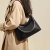 Bolso de Mujer 2026 Nuevo Modelo Piel Genuina Bolso de Hombro Bajo el Brazo Simple Grande Versátil para Viajes y Uso Diario Bolso Cruzado