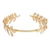 Deusa Grega Folha Metal Tiara Coroa Retro Exquisito Cocar Dourado Barroco Acessórios Nupciais de Casamento