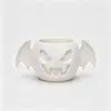 Nuevo producto transfronterizo: Maceta de ala de murciélago de Halloween impresa en 3D, cuenco gótico para guardar dulces, decoración de escritorio