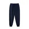 Pantalones de chándal de primavera y otoño para hombre y mujer, cordón de algodón ligero, color liso, estilo europeo y americano, holgados, pantalones de chándal Kuyuanwai