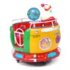 Nuevo Modelo de Coche Mecedor para Niños con Pantalla LCD de Monedas, Máquina Giratoria de Balanceo, Coche de Juguete Biplaza para Bebés para Parques de Diversiones Comerciales
