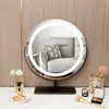 Novo Espelho de Penteadeira Horizontal LED Iluminação de Preenchimento Estilo Ins Moderno Simples Design Italiano de Luxo Mármore Branco