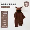 Mameluco de Bebé Otoño Primavera Ropa de Bebé con Capucha Orejas de Conejo Pantalones Harem Sin Hueso Traje para Salir Gatear Ropa para Bebés y Niños Anyang
