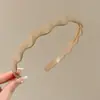 Diadema Facial Esmerilada Simple, Accesorio para el Cabello para Mujeres, Herramienta para Fijar el Cabello de Verano, Pinza para el Cabello con Dientes Antideslizante para Lavar